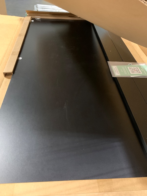 Photo 1 of ** NEW** OfficeSimpli Large Washer Dryer Countertop 30 x 58 - Made in USA - Heavy-Duty Laundry Countertop Over Washer and Dryer, Laundry Room Countertop Organization Solution with Non-Slip Pads, Black