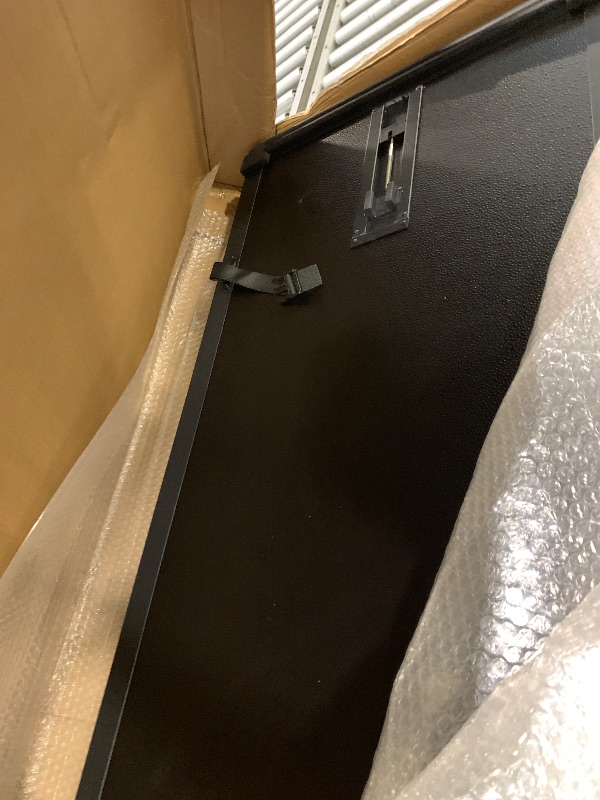 Photo 1 of ** MANUAL INCLUDED *** Hard Folding Truck Bed Tonneau Cover Compatible with Toyota Tundra 2022 2023 2024 2025 2026 5.5 ft Short Box, Tri Fold Style