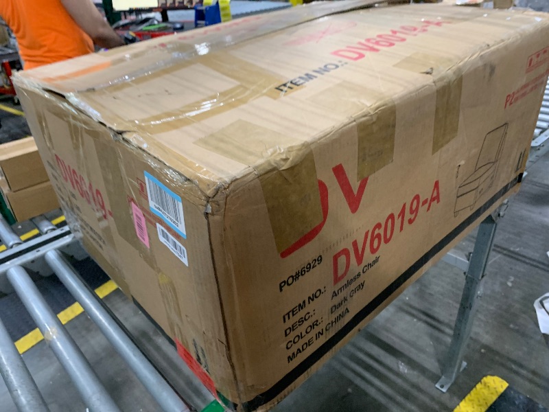 Photo 1 of ****PARTIAL SET, ARMLESS CHAIR ONLY**** YOPTO L-Shaped Sectional Couch for Living Room with Movable Ottoman&6 Throw Pillows,7 Seat Chenille Upholstered Sofa W/2 Cup Holder,USB Port&Hidden Storage Box,DIY Combination,Apartment,Dark Gray,127"