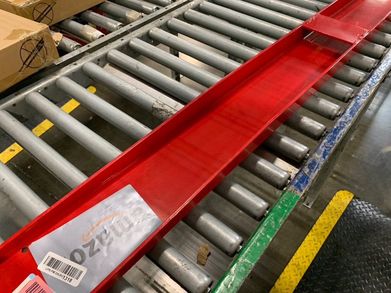 Photo 1 of ****PARTIAL SET, ONLY ONE FORK**** Forklift Pallet Extensions, 72 Inch Fork Extensions 5.3 Inch Width, 5500 LBS Capacity Heavy Duty Fork Extensions for Forklifts, 1 Pair Forklift Extensions for Forklift Truck