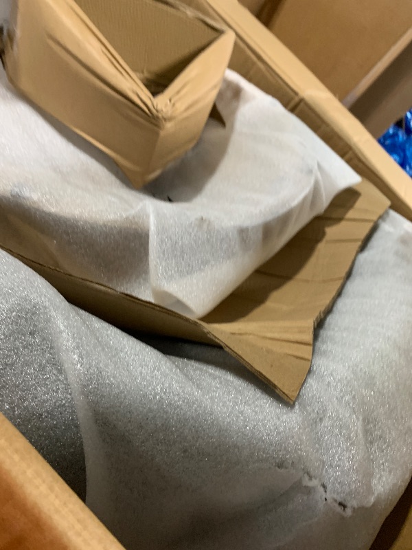 Photo 1 of ****SINGLE CHAIR**** KISLOT Swivel Accent Chair Round Barrel Armchair Upholstered Performance Fabric for Living Room Bedroom Waitingroom,2 Box,Moss Green