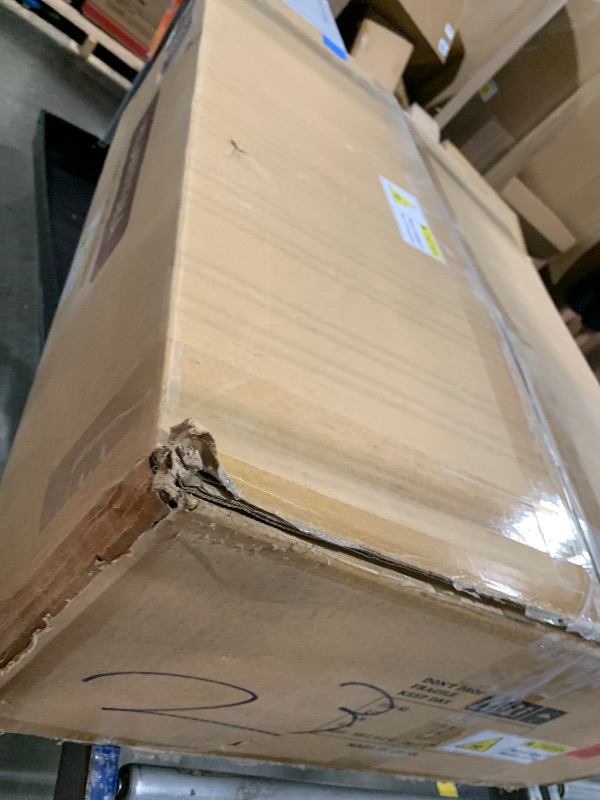 Photo 1 of ***SOME BROKEN HARDWARE*** HUANXISHA 42 Lights Large Crystal Chandeliers for High Ceilings Maria Theresa Chandelier Light Fixture Vintage Chandelier for Foyer Hallway Entryway Staircase Brown 75" H x 49.2" D