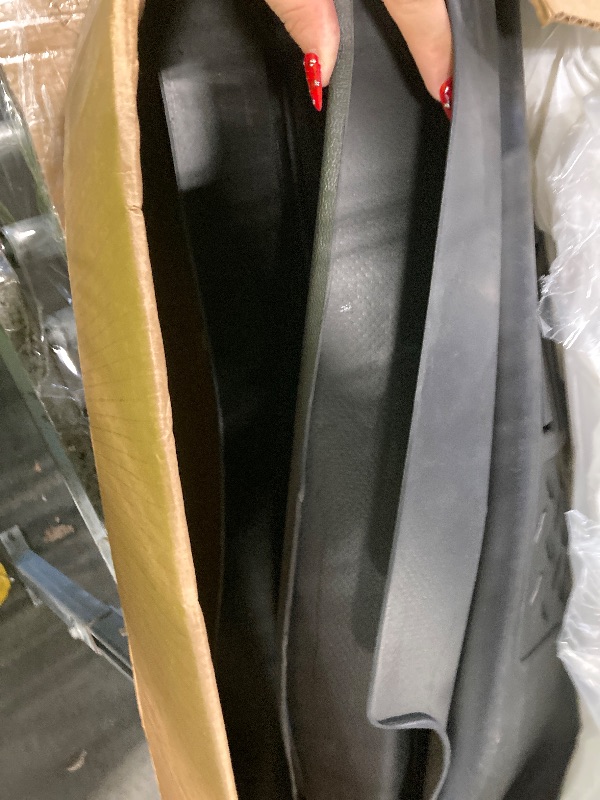 Photo 1 of  4-Piece All-Weather Car Mat with Universal Fit Design, Durable Rubber Car Floor Mats with Capture Ridges, Waterproof for Cars Trucks