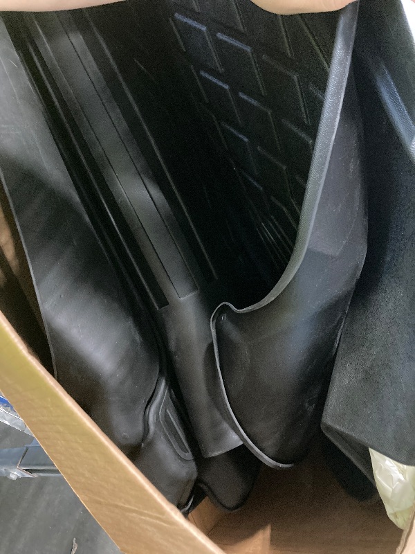 Photo 1 of  4-Piece All-Weather Car Mat with Universal Fit Design, Durable Rubber Car Floor Mats with Capture Ridges, Waterproof for Cars Trucks