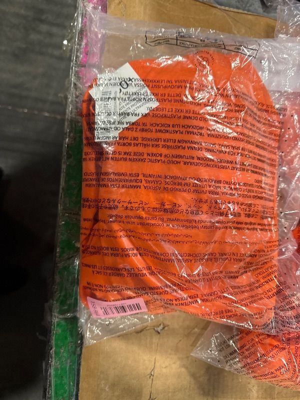 Photo 1 of Amazon Essentials Women's One-Piece Coverage Swimsuit (Available in Plus Size), Orange, 6X