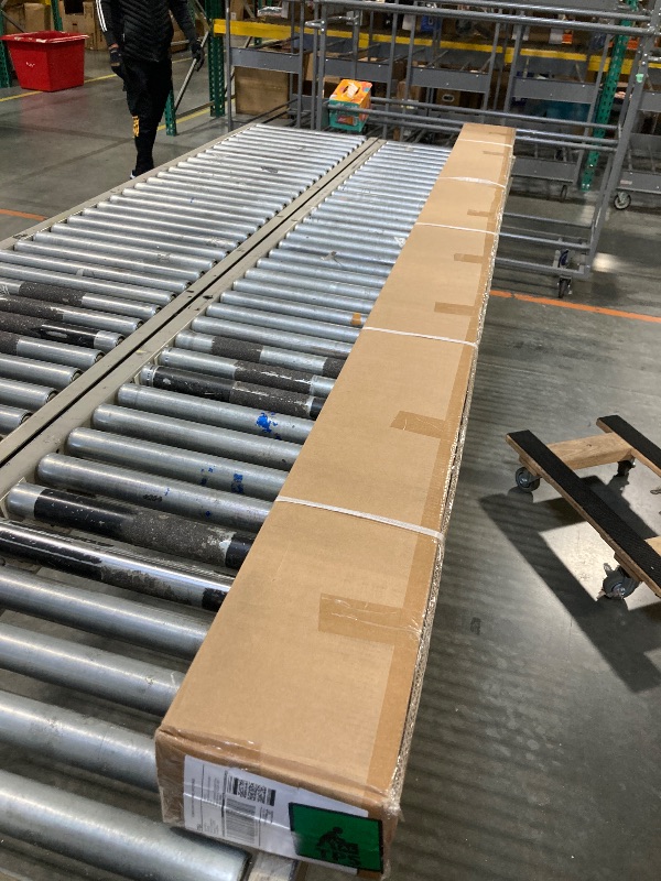 Photo 1 of ***FACTORY SEALED***ROOMTEC 8 Pack Slat Wall Panels, WPC Soundproof 3D Wall Panel for Interior Wall Decor, 108 x 6 in (108 in-Walnut)