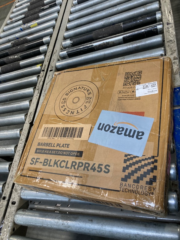 Photo 1 of ***45 LB***01 PLATE*** Fitvids Olympic Bumper Plates Set, 2" Weight Plates for Strength Training & Weightlifting, 