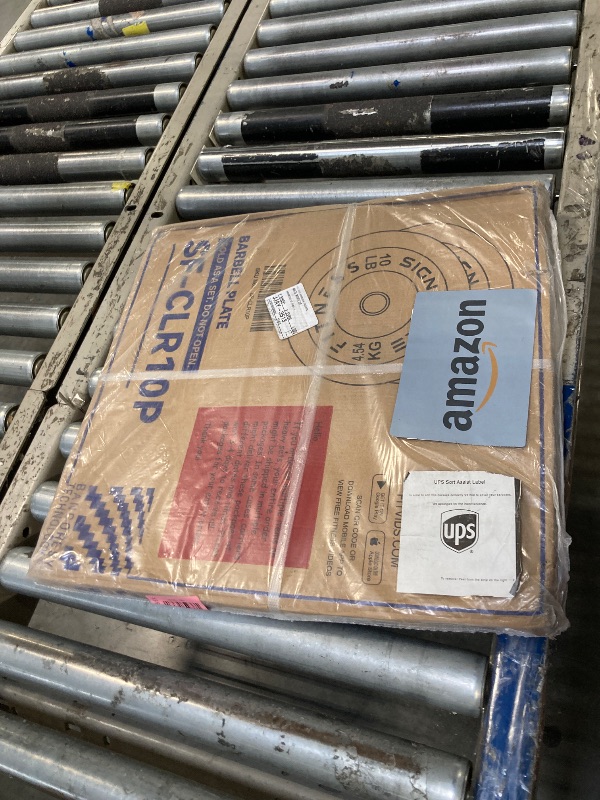 Photo 1 of ***10 LB***02 PLATE*** Fitvids Olympic Bumper Plates Set, 2" Weight Plates for Strength Training & Weightlifting,