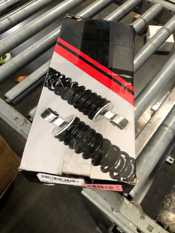 Photo 1 of 1 Pair 12.5 320mm Motorcycle Universal Rear Shock Absorbers Replacement for Suzuki Yamaha Sportster XL883 1200 90cc 110cc 125cc 150cc Dirt Bike Go Kart Black