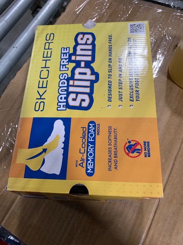 Photo 1 of ***Skechers Women's Summits Hands-Free Slip-Ins – Memory Foam Insole, Heel Pillow, Vegan Materials Sneaker, Grey Mint, 6.5 Wide