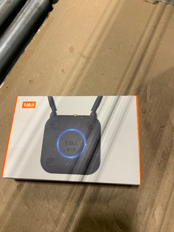 Photo 1 of [Upgraded] 1Mii B06Pro Long Range Bluetooth Receiver, HiFi Wireless Audio Adapter, Bluetooth 5.1 Receiver with 3D Surround aptX HD Low Latency Optical RCA AUX 3.5mm Coaxial for Home Stereo System