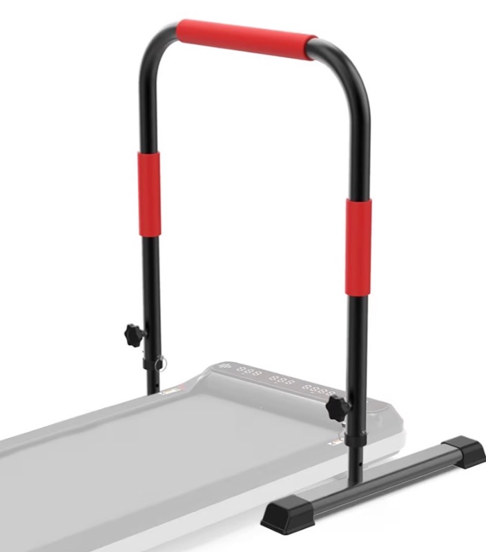 Photo 1 of ** SIMILAR IMAGE***Adjustable Walking Pad Handle only, 19.7 inch Wide, 38 inch Max Height, Red