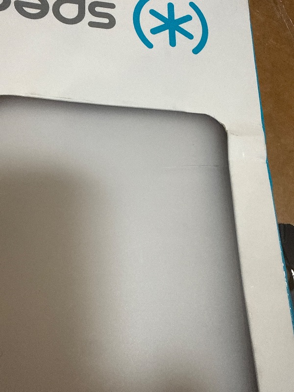 View 3 of ** LITTLE BROKEN***Speck Products MacBook Air M2 (2022) Smartshell (Clear/Clear/SweaterGrey)