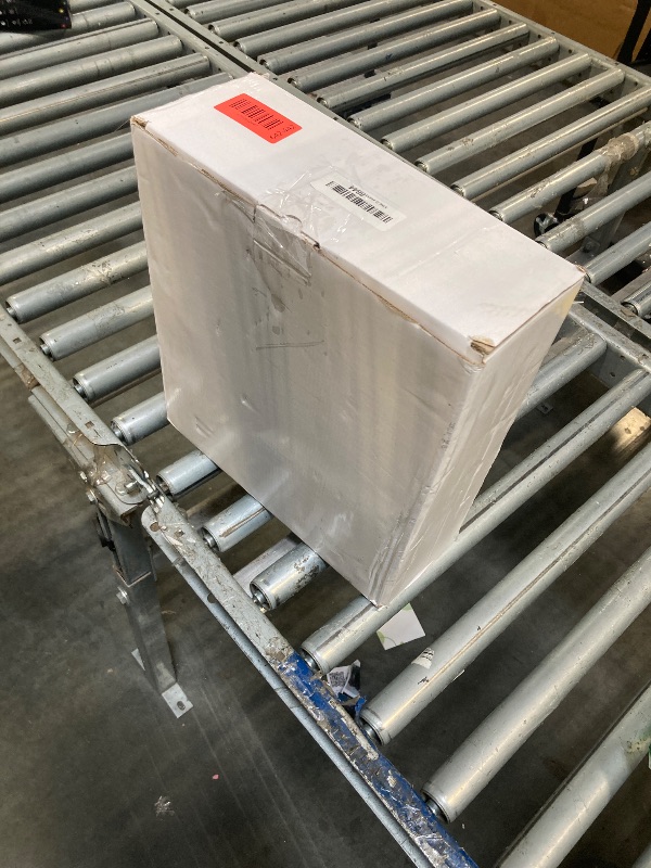 Photo 1 of **Missing the key** Fireproof Document Box with Key Lock & Handle, 13" x 10.9" x 4.1", Large Metal Lock Box for A4 Paper, Water-Resistant Safe Box for Valuables, Passports & Cash, Portable Security Metal Chest