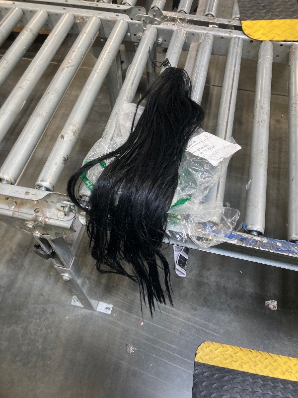 View 2 of ***SIMILAR ITEM***
ShulaSHOP ponytail extension,24" claw clip hair extensions ponytail Long straight Hair Extension Natural Looking Synthetic Hairpiece for Women Natural Black
