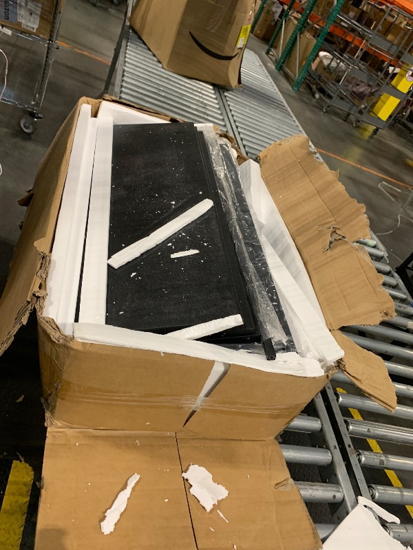 Photo 1 of ***SIMILAR ITEM***
SUPERJARE 47 inch L Shaped Gaming Desk with LED Lights & Power Outlets, Reversible Computer Desk with Shelves & Monitor Stand, Corner Desk with Drawer, for Home & Office, Black