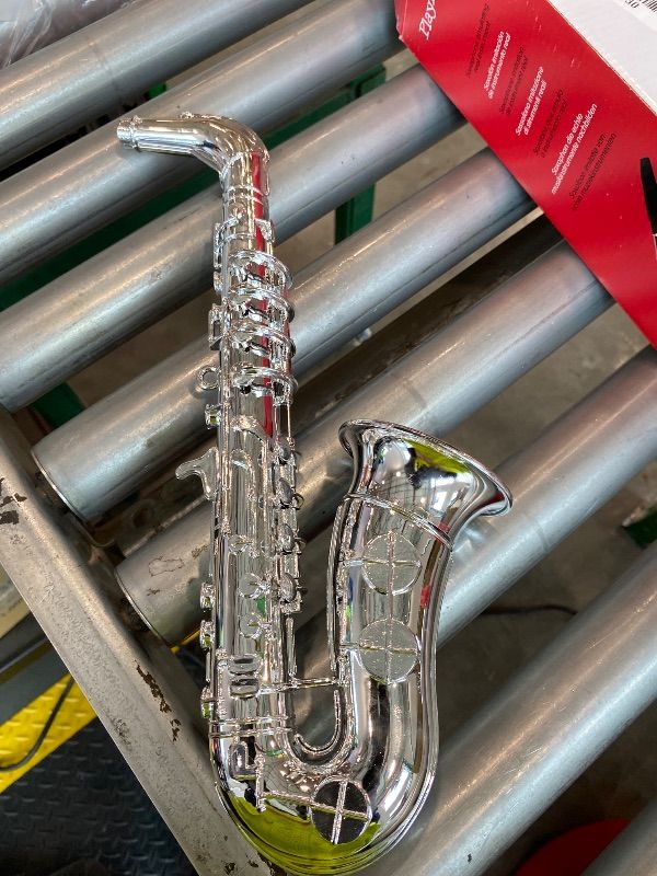 Photo 1 of *USED*
My First Toy Saxafone for Kids in Silver Finish with Standard Keys is a Great Learning Kid Toy Instrument and Teaching Tool for Children Ages 3+ BPA Free.