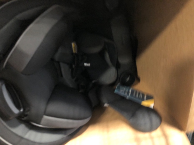 Photo 1 of Safety 1st Grow and Go All-in-One Slim Convertible Car Seat, Rear Facing, 5-40 lbs, Forward Facing (30–65 lbs), High Back Booster Seat 40-100 pounds, Black Phantom