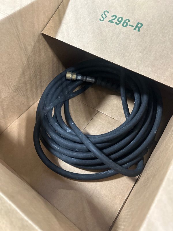 Photo 1 of ***Rusty***YAMATIC 3/8" Kink Resistant Pressure Washer Hose 50FT, Swivel 3/8" Quick Connector, 4000 PSI High Durability Cold Hot Water Max. 212°F, Fit Most Residential and Commercial Pressure Washerf