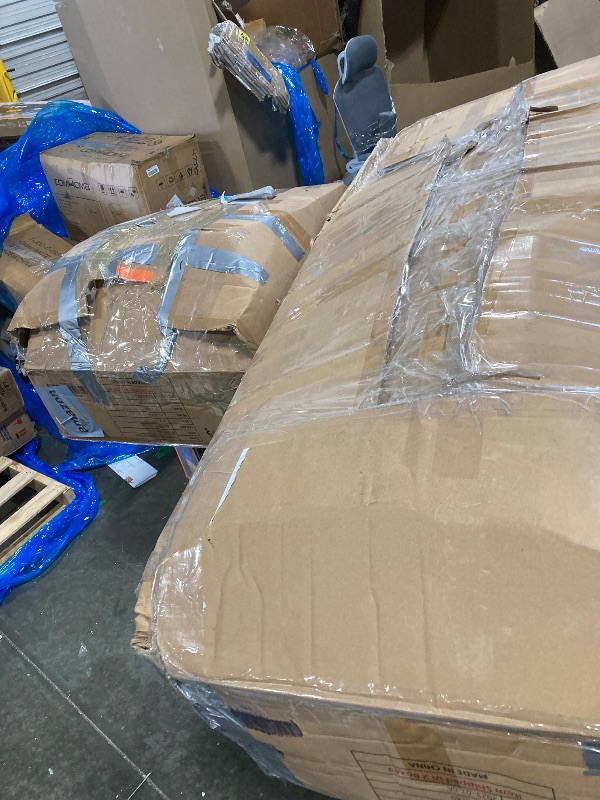 Photo 1 of **MISSING PARTS**
Trygoal Modular Sectional Sofa with Cup Holders, L Shaped Sectional Couch with Chaise and Adjustable Backrest, Modern Linen Fabric Couch for Living Room, Apartment, Small Space, Brown