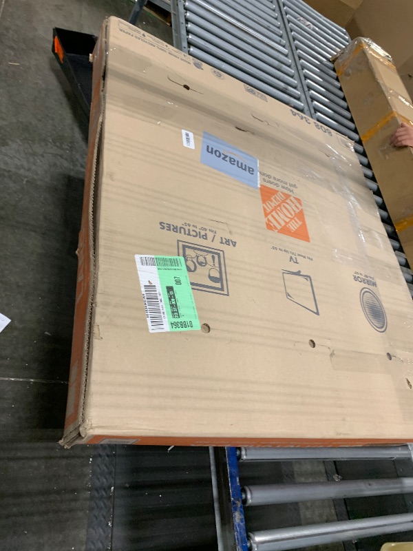 Photo 1 of **MISSING PARTS** YITAHOME Vanity Desk with Mirror, Makeup Vanity Set with LED Lights and Power Outlet, Dressing Table with Drawers, Shelves, Cabinet, Storage Bench, 3 Color Modes Available, Snow White