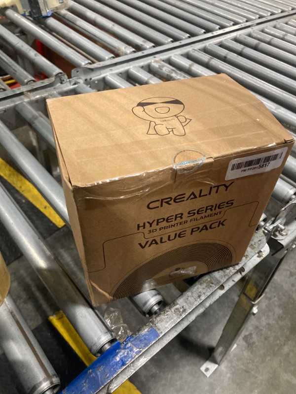 Photo 1 of ?Creality PLA Filament 1.75mm, Hyper RFID 3D Printer Filament PLA for High Speed 30-600mm/s, 1kg(2.2lbs)/Spool PLA Filament Support CFS, Fits for Most 3D Printers (White & White)