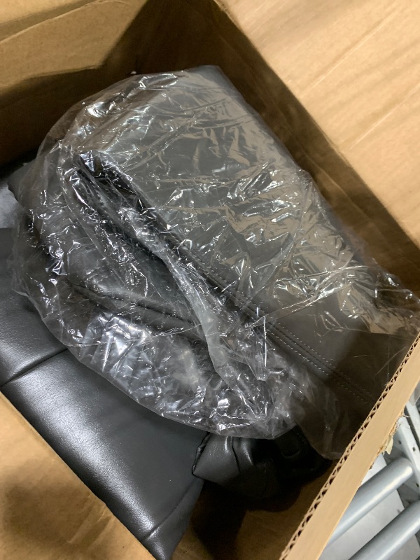 Photo 1 of SecosAutoparts Driver & Passenger Bottom & Top Lean Back Dark Gray Without Seat Armrest Leather Seat Cover Compatible With Chevy Silverado Avalanche Tahoe Suburban GMC Sierra Yukon 2003 2004 2005 2006