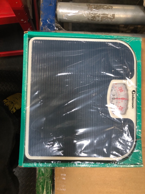 Photo 1 of *UNTESTED*
Adamson A21 Analog Scales for Body Weight - Up to 300 LB - New - Anti-Skid Rubber Surface + Large Numbers - Analog Bathroom Scale - Affordable - Durable with 20-Year Assurance - Blue