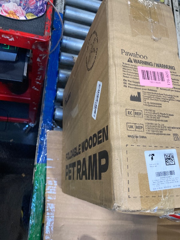 Photo 1 of 2025 Upgraded Dog Ramp for Couch, Foldable Small Dog Ramp for Sofa, 4 Adjustable Height from 13'' to 21", Portable Stable Pet Step with Non-Slip Pad, Pet Ramps Use for Couch Stairs, Blac