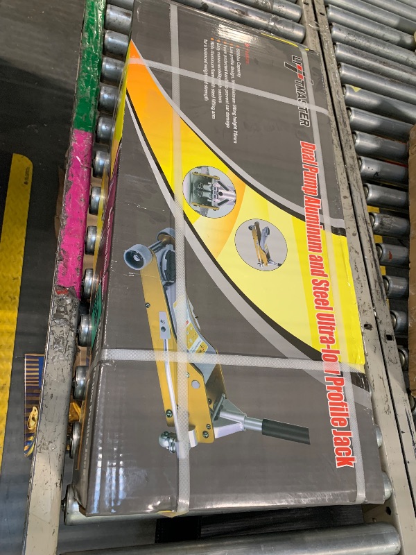 Photo 1 of **factory sealed** Liftmaster 3 Ton Aluminum and Steel Low Profile High Lift Floor Jack