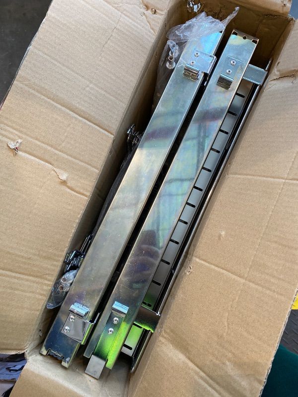 Photo 1 of **MISSING PARTS**
TQVAI Pots and Pans Organizer, Full-Extension Pull Out Cabinet Organizer, Slide Out Drawers for Kitchen Cabinets with Adjustable Dividers, Request at Least 15.5" W x 23.5" D x 23.5" H Opening - Chrome