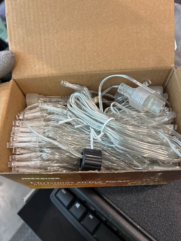 Photo 1 of *UNTESTED*
JMEXSUSS Multicolor Christmas Tree Lights Outdoor Indoor Clear Wire, 200 LED Christmas Lights 66ft Colorful String Lights Plug in for Bedroom Tree Room Party Xmas Decorations