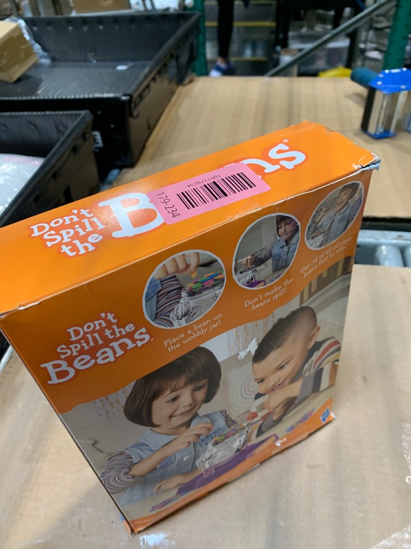 View 2 of *USED*
Hasbro Gaming Don't Spill The Beans Game for Kids, Easy and Fun Balancing Game for Children Ages 3 and Up, Preschool Games for 2 Players, Kids Board Games