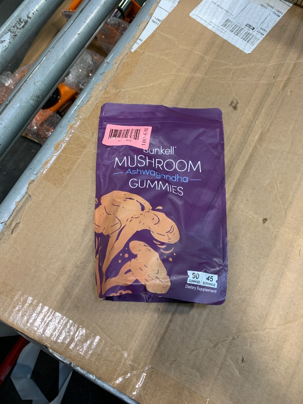 View 2 of *** EXP 05/2027 **** Bunkell Ashwagandha Mushroom Gummies, Adaptogenic 7 Mushrooms Mix w/ashwagandha - Lion's Mane, Reishi, Chaga & Maitake - Ashwagandha Gummies for Energy, Cognitive & Immune Support, 90 Count