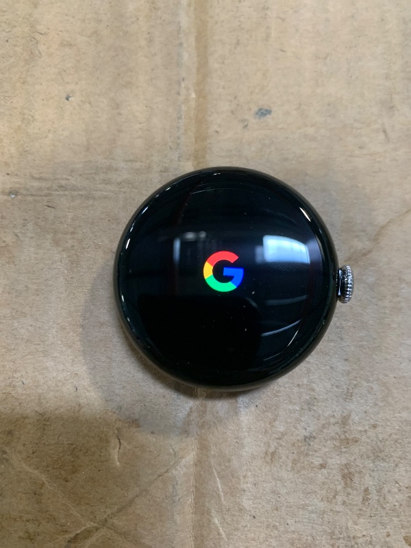 Photo 1 of **** S/N 5A131WRCVW21TX  ***** Google Pixel Watch 4 (41mm) - Android Smartwatch with Heart Rate and Sleep Tracking - 30-Hour Battery - Fitness Tracking - Google AI - Polished Silver Aluminum Case - Porcelain Active Band - Wi-Fi