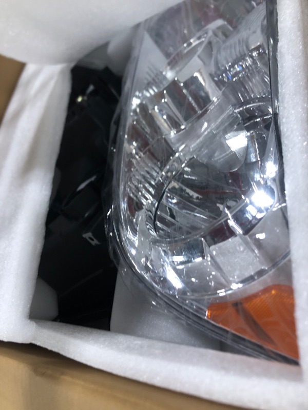 Photo 1 of AS Headlights Assembly Compatible 2007 2008 2009 2010 2011 2012 2013 Toyota Tundra (W/o Headlight Leveling Models) /2008-2017 Toyota Sequoia Headlamp (12-14 Models Without Headlight Washer)