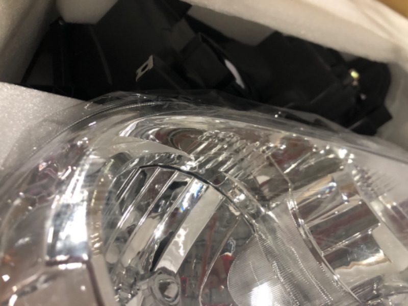 Photo 1 of AS Headlights Assembly Compatible 2007 2008 2009 2010 2011 2012 2013 Toyota Tundra (W/o Headlight Leveling Models) /2008-2017 Toyota Sequoia Headlamp (12-14 Models Without Headlight Washer)