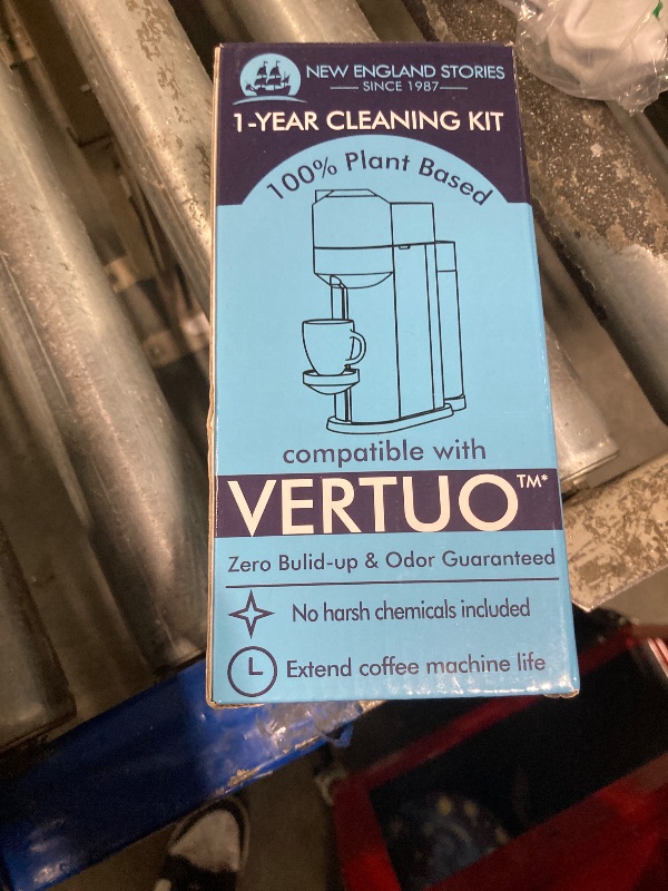Photo 1 of (12 Months Supply) Descaling Kit Compatible with Nespresso Vertuo, Odorless Coffee Brewer Machine Descaler Set, Liquid Descaling Solution for Nespresso, Includes Reusable Pod and 12 Cleaning Tablets