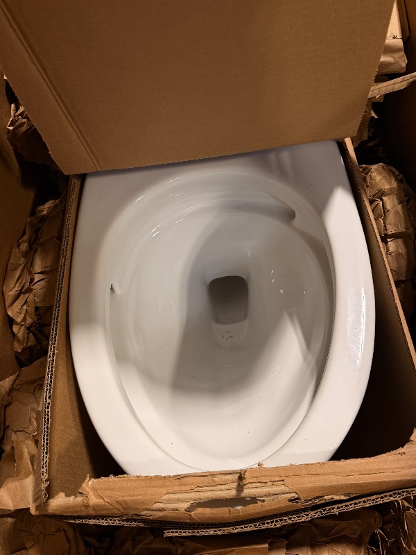 Photo 1 of ****SET OF 5***** Drake 12 in. Rough In Two-Piece 1.6 GPF Single Flush Elongated Toilet in Cotton White, SoftClose Seat Included