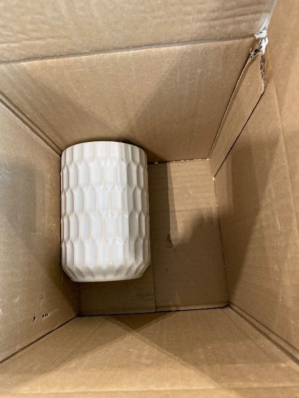 Photo 1 of ***MISSING LARGE HOLDER*** ArteBake Utensil Holder, 7.3"+5.4" Ceramic Kitchen Utensil Holder for Countertop, Large Cooking Utensil Crock for Kitchen Counter, Set of 2, Beige