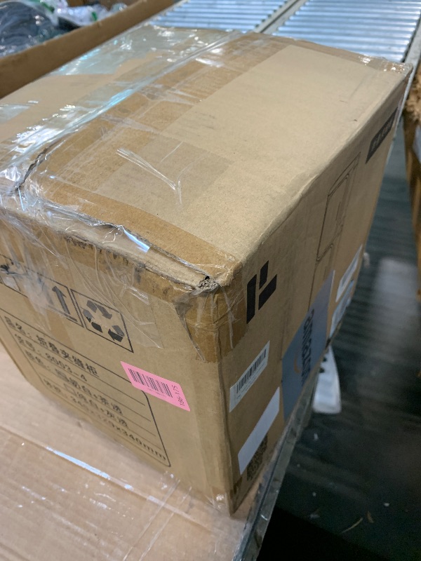 Photo 1 of *UNTESTED*
Tinaforld Tall Narrow Storage Cabinet, Silm Bathroom Organizers with Wheels, Golden Handle, Anti-Tip Storage Cabinet with Adjustable Shelves for Kitchen, Laundry(4tier-Cream)