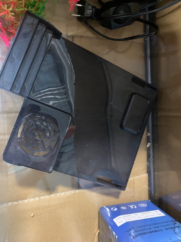 Photo 1 of (Tank + Light + Filter + Filter Balls) Turtle Tank Kit, Turtle Tank Starter Kit,Bottom Drainage, Multi-Function Areas for Turtles, Crabs,Fishes, Amphibians,Reptiles. (21.65 × 12.28 × 12.28 Inch)