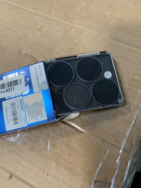 Photo 1 of ***READ CLERK NOTES*** NEEWER ND Filter Set Compatible with DJI Osmo Action 5 Pro/4/3, 4 Pack Multicoated HD Optical Glass Snap On ND8/ND16/ND32/CPL Filters, Action Camera Lens Accessories with 2X Cleaning Cloth