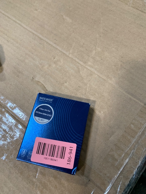 Photo 1 of ***READ CLERK NOTES*** NEEWER ND Filter Set Compatible with DJI Osmo Action 5 Pro/4/3, 4 Pack Multicoated HD Optical Glass Snap On ND8/ND16/ND32/CPL Filters, Action Camera Lens Accessories with 2X Cleaning Cloth