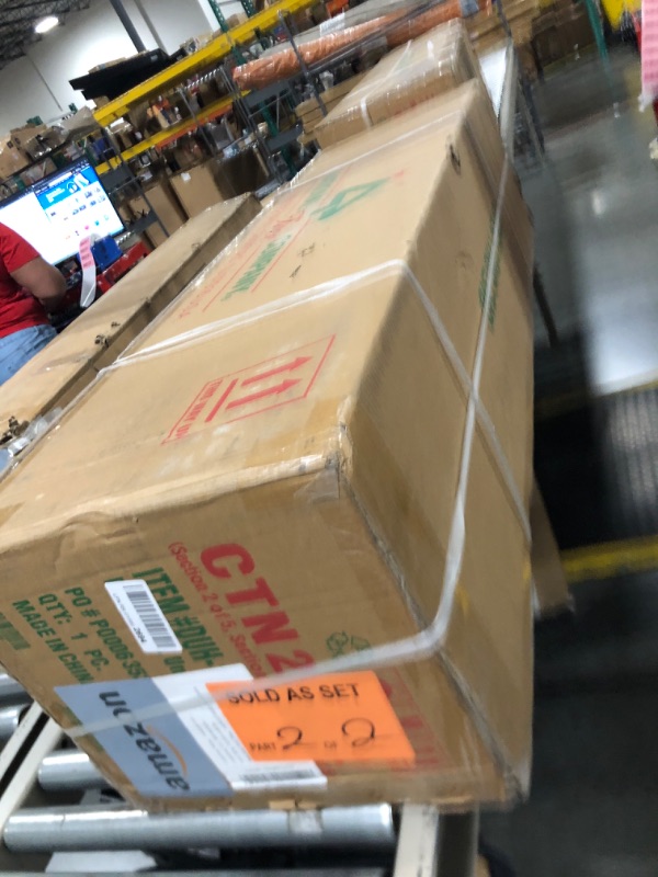 Photo 1 of **2 boxes** National Tree Company 12 ft Unlit Dunhill Fir Artificial Full Christmas Tree, 7,794 Tips, Includes Stand, Green