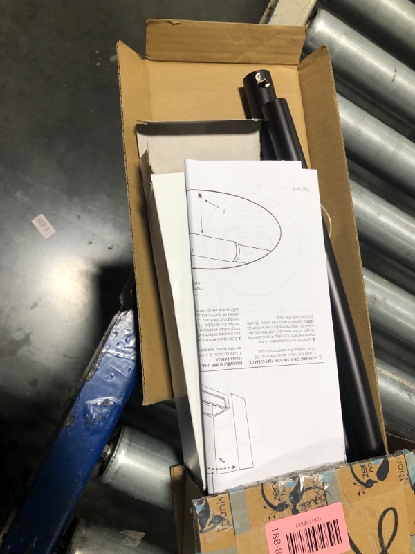 Photo 1 of **UNKNOWN MISSING PIECES**Zenna Home Rustproof Curved Shower Curtain Rod, No Drill Tension or Permanent Mount Adjustable Curved Shower Rod for Bathroom, Easy Install, Rounded for Extra Room, 50 to 72 Inches, Matte Black