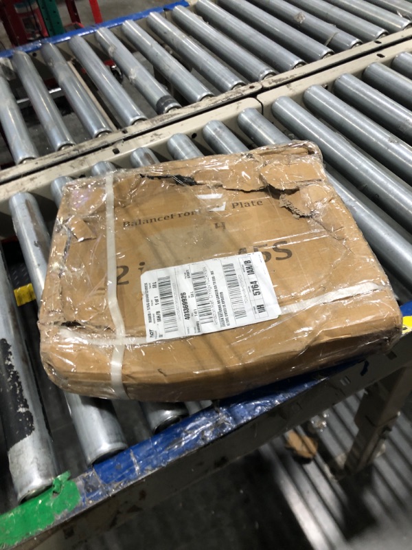 Photo 1 of *****ONE WEIGHT PLATE*****
Signature Fitness Olympic 2-Inch Cast Iron Plate Weight Plate for Strength Training and Weightlifting, Style #7, 45LB Pair