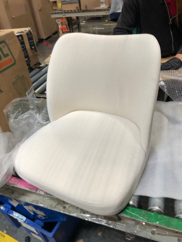 Photo 1 of ****SET OF 2****
COLAMY Upholstered Dining Chairs Set of 4, Modern Fabric Dining Room Kitchen Side Chair with Padded Seat and Wood Legs for Restaurant/Cafe, Beige