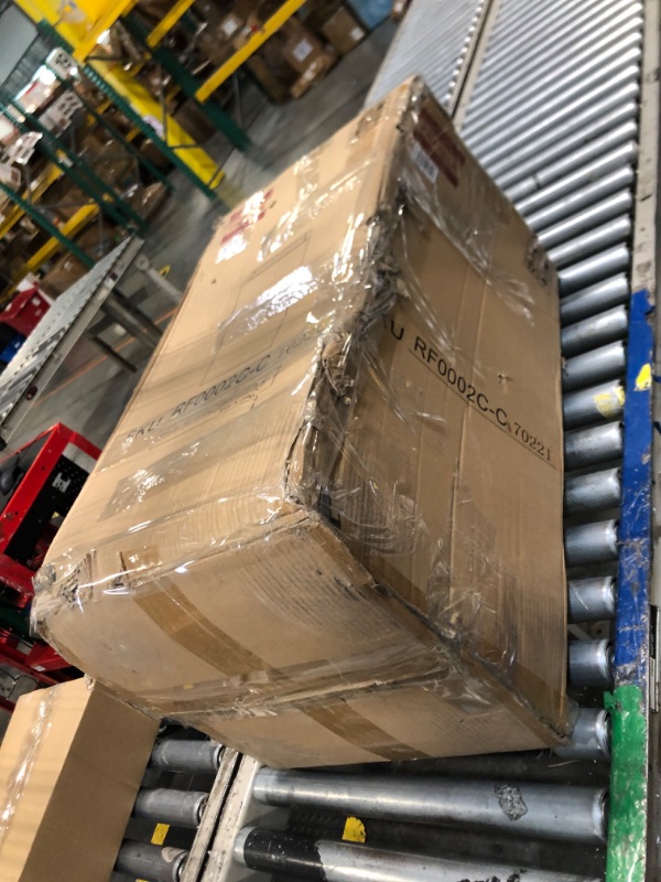 Photo 1 of ***MINOR DAMAGE ON ONE OF THE TOP SIDES**** Kante 27.6" H Tall Rectangular Concrete Planter, Modern Square Diameter Plant Pot with Drainage Hole and Rubber Plug for Indoor Outdoor Home Patio Garden, Black