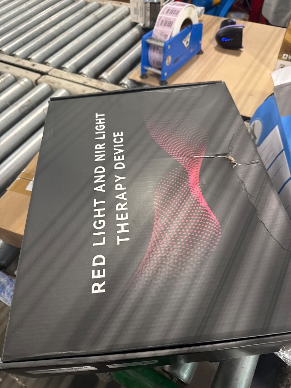 Photo 1 of Red Light Therapy for Face and Body, Red Infrared Light Therapy Lamp with Stand Led 660nm Red Light-Therapy& 850nm Infrared Light Device for Body